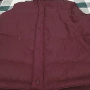 Scandia Woods L Fill50% Down/ 50%WaterfowlFeather ZipperButton Puffer Men's Vest